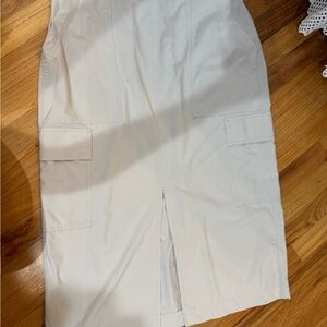 Athleta Beige Brooklyn Cargo Skirt